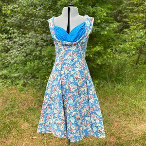 Floral Rockabilly Swing Dress